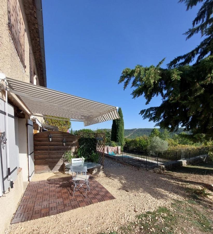 Logement D'Exception Pres Du Colorado Provencal Dans Une Residence Au Calme Avec Piscine Offrant Une Vue Imprenable Sur Le Luberon Depuis Sa Terrasse Viens 외부 사진